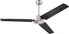 Westinghouse Lighting 7238300 Jax Modern Industrial Style Ceiling Fan w/ Remote
