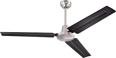 Westinghouse Lighting 7238300 Jax Modern Industrial Style Ceiling Fan w/ Remote