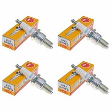 Genuine NGK 5722 Spark Plugs Pack of 4 Piaggio Fly 50 2T 2005