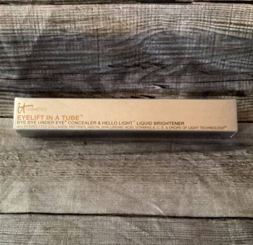 IT Cosmetics Eyelift In A Tube Concealer & Brightener, Light/Medium New - Picture 1 of 9