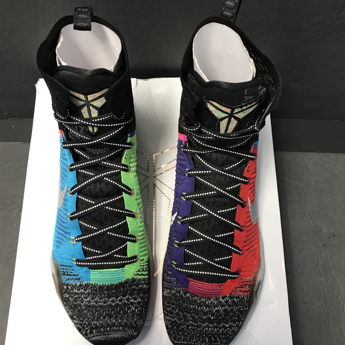 Nike Kobe X Elite SE High “What The” Multi Color Sz 14 New With