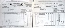 1936-1937 Irving Hardware Co. Invoices – Vintage Wholesale Tools Ephemera