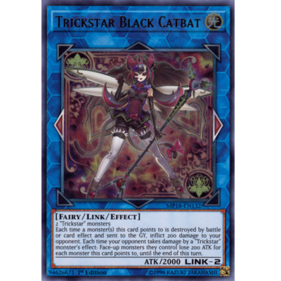 Trickstar Black Catbat - MP18-EN132 - Ultra Rare - 1st Edition