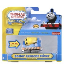 Thomas  Friends Take n Play Sodor Cement Mixer  BRAND NEW in Package