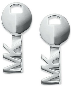 mk silver earrings