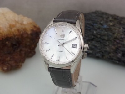 Tag Heuer Carrera WBK2311 Automatik Ø 36mm Saphirglas Datum Perlmutt Calibre 5