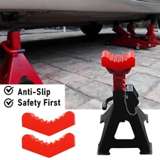 2x Car Jack Lift Pad Stand Pinch Weld Floor Frame Rail Adapter Jack Tools Rubber