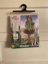 New 2014 The Wizard Of Oz Girl's Scarecrow 3-4 Toddler Halloween Costume.