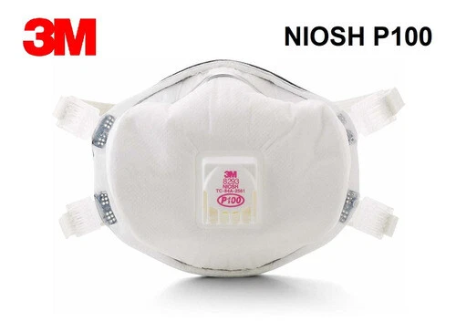 4- 3M 8293 P100 Reusable Welding Particulate Respirator Mask Exhalation Valve - Image 2 of 4