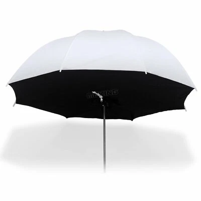 Iluminación de estudio fotográfico Selens 84 cm 33" blanco negro paraguas softbox disparar a través