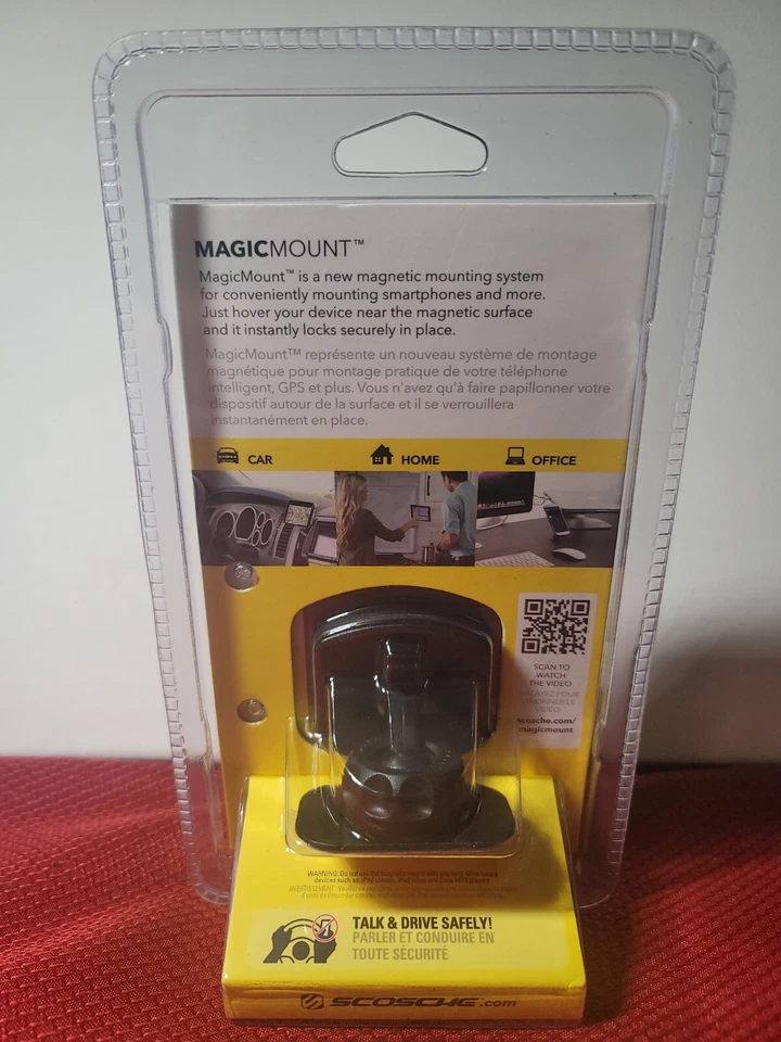 Scosche MagicMount Universal Magnetic Dash Mount for Mobile Devices MAGDMSD NEW - Image 2 of 4