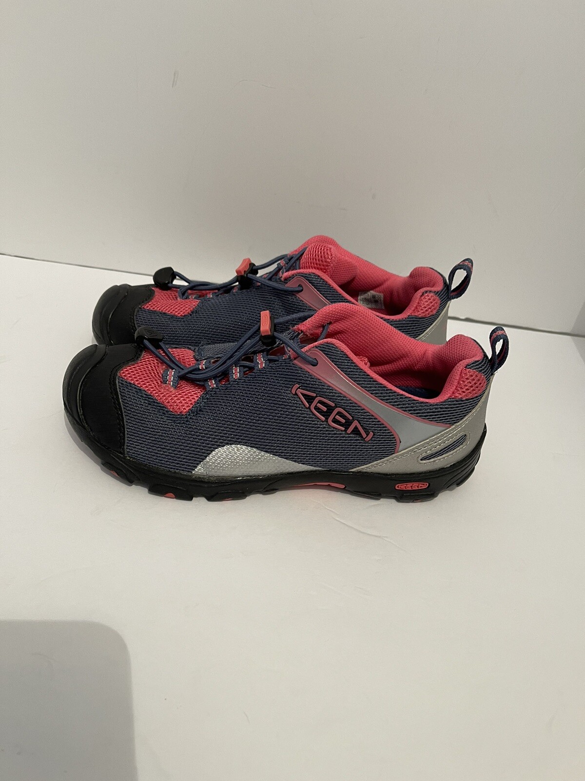Scarpe da trekking outdoor Keen Jamison giovani taglia 5 donna taglia 7 rosa blu
