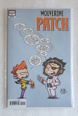 WOLVERINE: PATCH #1 (2022) SKOTTIE YOUNG VARIANT COVER - MARVEL COMICS