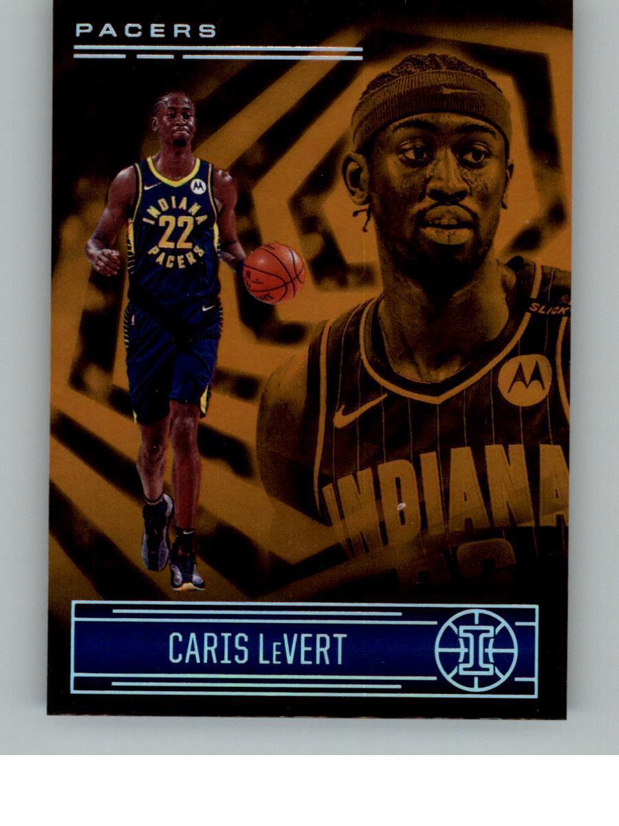 2020-21 Panini Illusions Caris LeVert 144 Orange Indiana Pacers