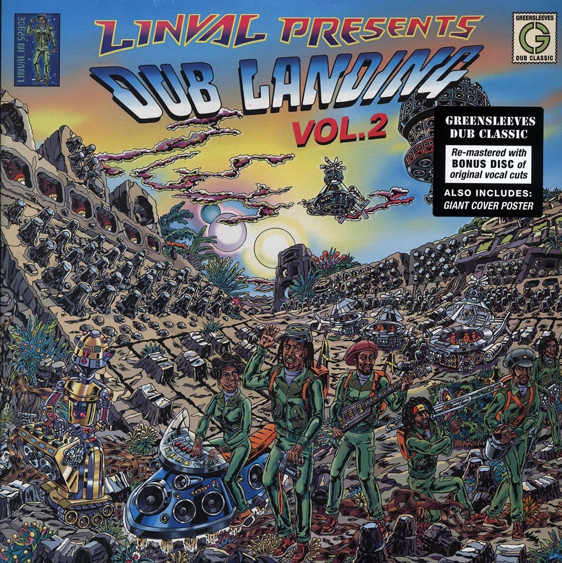 VINYL Scientist, Prince Jammy, The Roots Radics - Linval Presents Dub Landing Vo