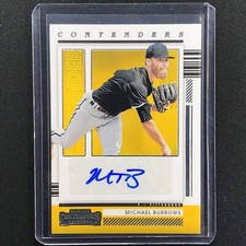 2021 Contenders MICHAEL BURROWS Contenders Autograph #MB
