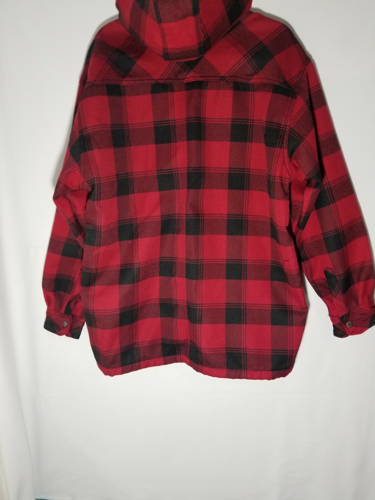 Dickies Hooded Performance Work jacket Black Red … - image 7