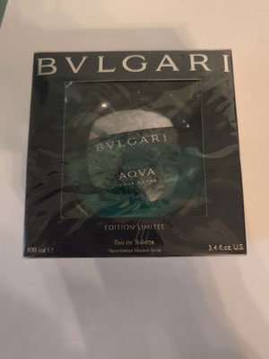 Bulgari Edition Limitee Aqva Eau De Toilette 100 Ml Rarissimo Vintage Fuori...