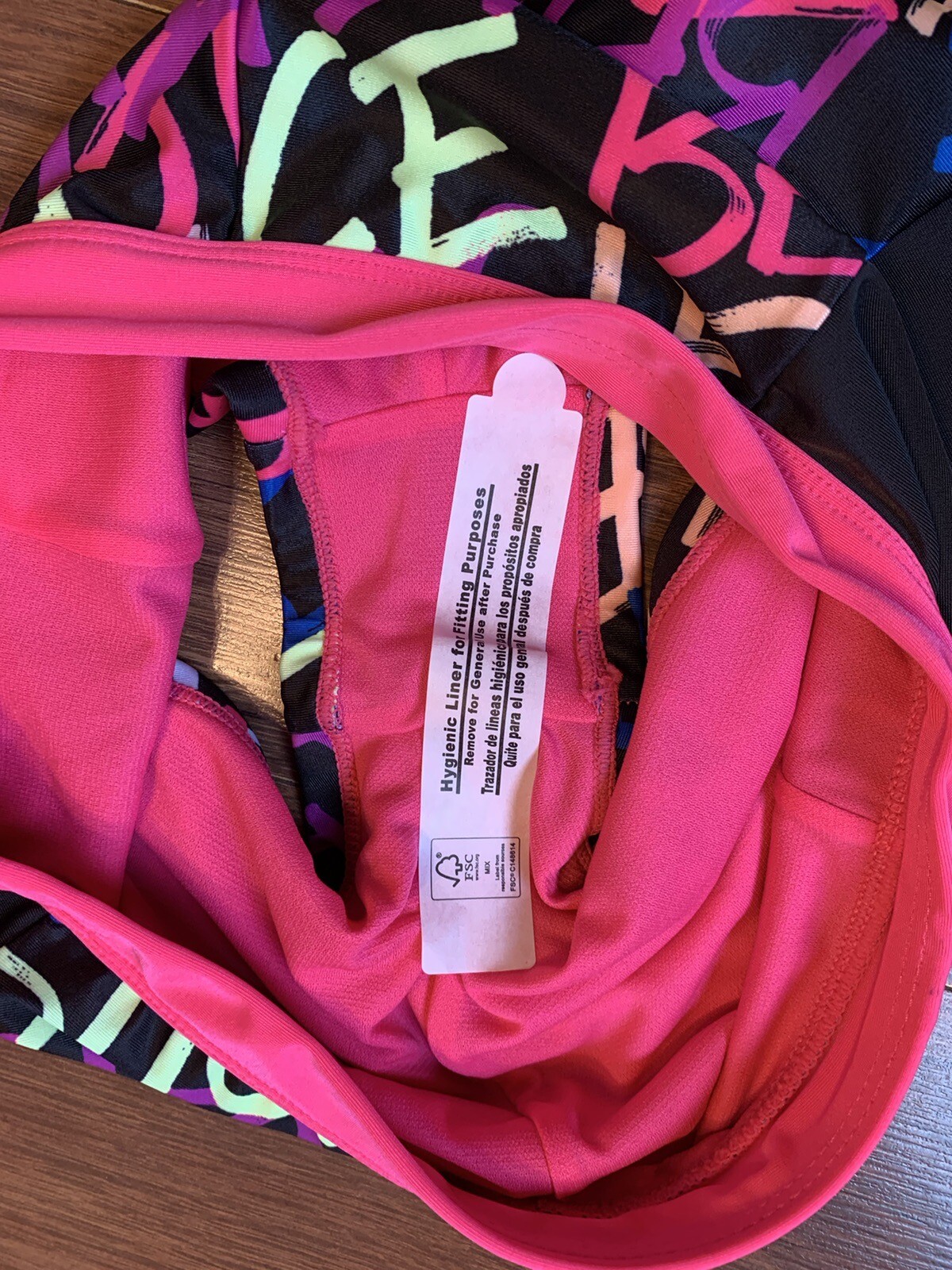 New Justice Sport 2Piece Bikini w/ Color blocking Girl’s Size XL 16/18