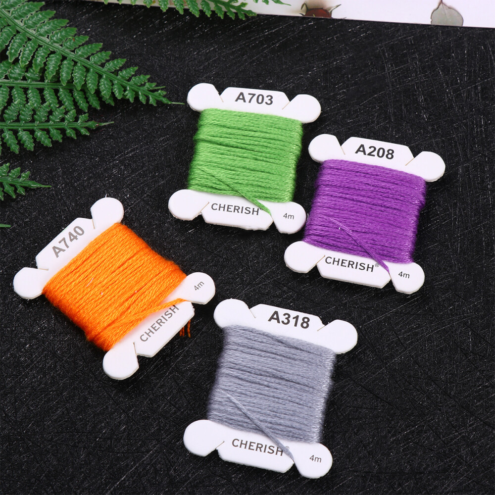 Embroidery Thread Cotton Thread Embroidery Yarn Embroidery Sewing ...