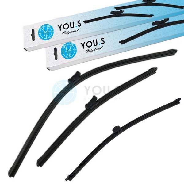 You.S Scheibenwischer SET Vorne + Hinten FüR Audi A3 (8V1, 8VK)-image