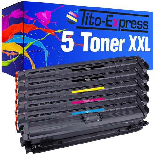 Laser Toner 5er Set PlatinumSerie für HP 125A 126A 131X 130A 203A 205A 305X 128A - Afbeelding 121 van 240