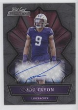 2021 Wild Card Alumination Joe Tryon-Shoyinka Joe Tryon Rookie Auto RC 7m3. rookie card picture