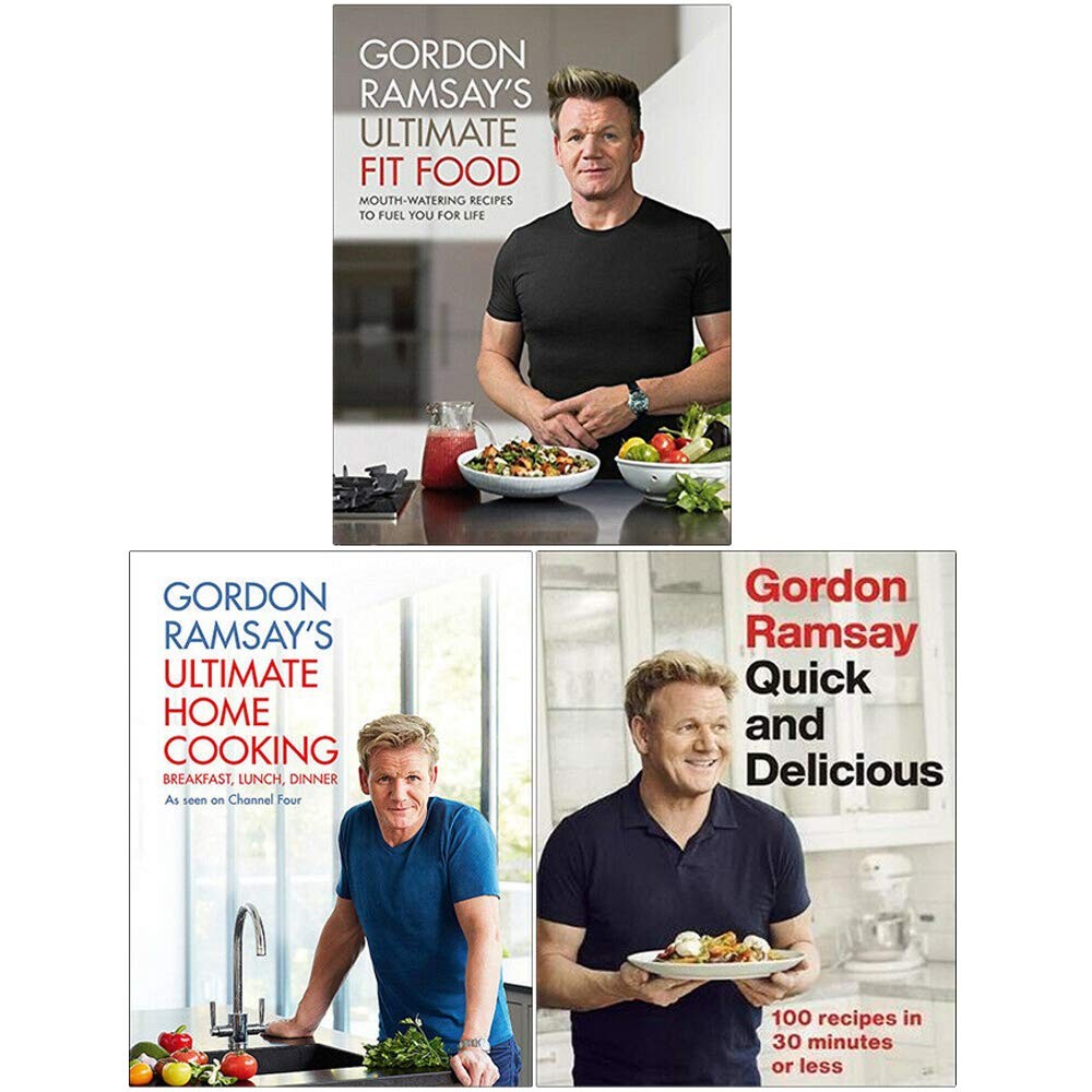 Gordon Ramsay Collection 3 Books  Set Quick & Delicious, Ultimate Home Cooking - Image 3