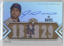 2012 Topps Triple Threads Future Phenoms Auto Relics Gold 13/25 Ike Davis 0m8