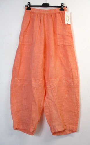 LAGENLOOK 100% LINEN ITALIAN TROUSERS 8 COLS 3 SIZES : Plus:1 Plus:2 Plus Plus:3 - Picture 19 of 121