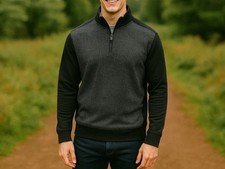 Ted Baker Men's 1/4 Zip Pullover