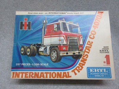 1973 INTERNATIONAL TRANSTAR CO-4070A First ERTL Model MiNT Unused  In BoX,decals
