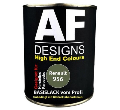 500ml Autolack für Renault 956 Vert Bussing Onf  Autolack Spritzfertig