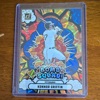 Donruss Bomb Squad! Konnor Griffin Pittsburgh Pirates 12/49 /49 Insert