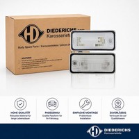 Kennzeichenleuchte Links Diederichs 1031093 FÜR Audi Nummernschildleuchte