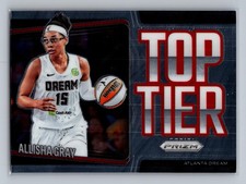 2025 Panini Prizm WNBA #1 Allisha Gray Top Tier
