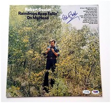 Robert Goulet Signed Autographed Album LP ACOA PSA