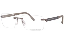 Porsche Design Men's Eyeglasses P'8236 P8236 S1 C Matte Sand Optical Frame 58MM