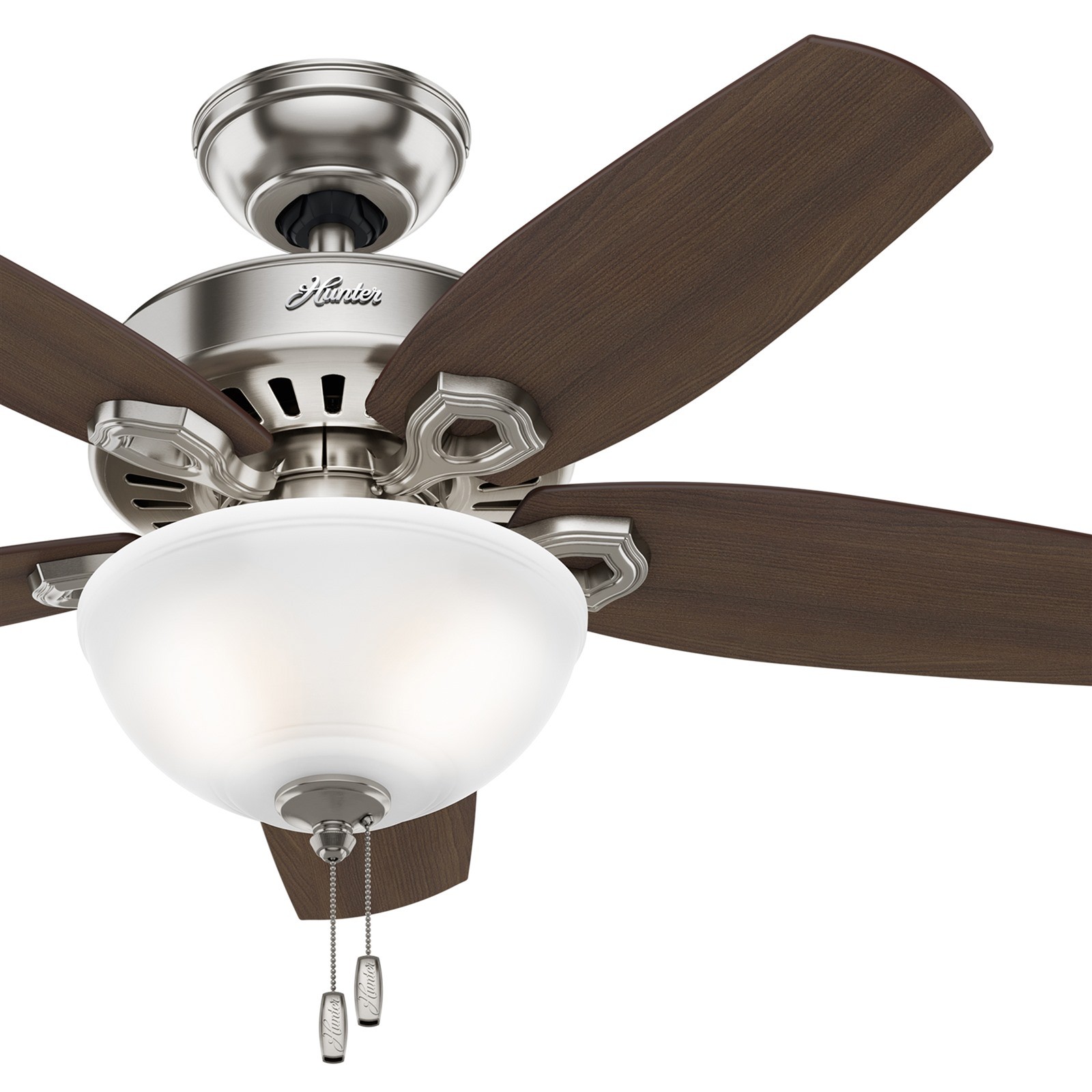 Indoor Ceiling Fan With Light Kit And Pull Chain