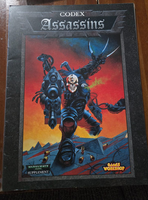 Warhammer 40K Codex Assassins Supplement 3rd Ed (1999) Games Workshop Softcover