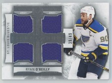 2022-23 Upper Deck The Cup Foundations Quad Jersey 39/49 Ryan O'Reilly  St.