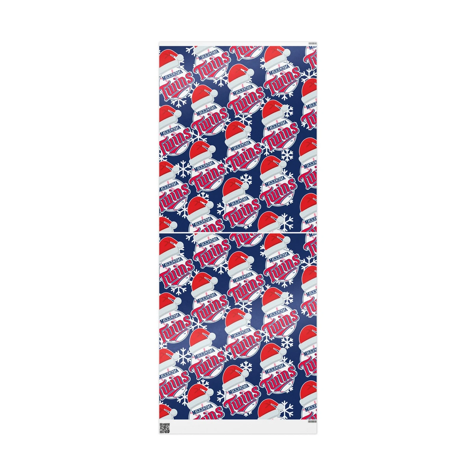 Minnesota Twins Wrapping Papers, Christmas Gift Wrap, Baseball Team Holiday