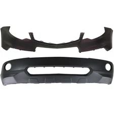 Front Bumper Covers Facias Set For 2007-2009 Acura RDX with Valance