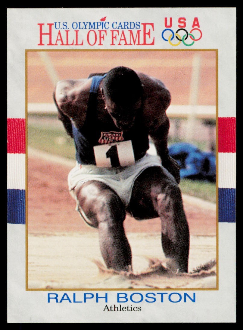 1991 Impel U.S. Olympic Cards Hall of Fame #31 Ralph Boston 