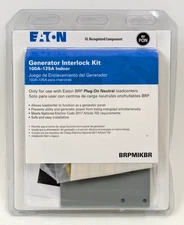 EATON BRPMIKBR Generator Interlock Kit 100A-120A Amp Outdoor Plug On Nuetral NEW