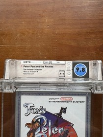 Fox's Peter Pan & the Pirates: Revenge of Captain Hook (NES 1991) Wata 9.8 A++!