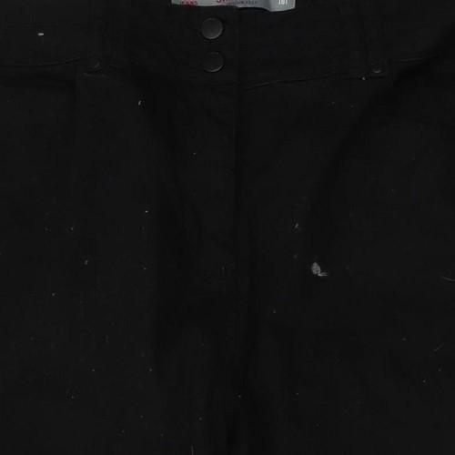 Next Women's Black High-Waist Skinny Jeans Size 18 - Picture 11 of 12
