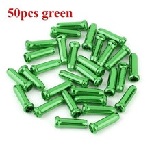 Bike Cable End Caps 50/100PCS Aluminum Alloy Brake Shift Wire Tip Crimp Caps