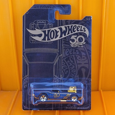 Hot Wheels - 2018 - RODGER DODGER - 50th Anniversary Black And Gold Serie 3/6