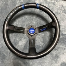 Momo Drifting Steering Wheel 330mm Black Leather
